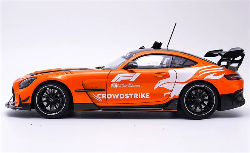 1:18 Mercedes-Benz AMG GT BLACK SERIES 2025 Orange - British Grand Prix MINICHAMPS  DIECAST Model