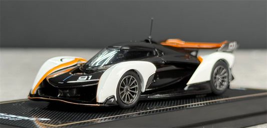 1:64 Mclaren Solus GT Black/white dual tone CM-MODEL DIECAST Civil Car Model