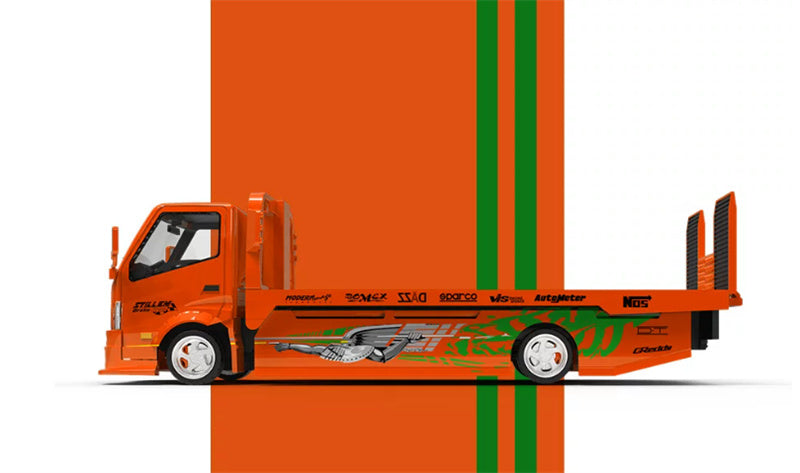 1:64 Hino H300 Orange SUPCAR DIECAST Model