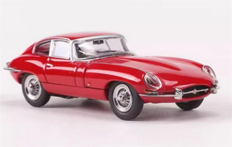 GFCC 1961 Jaguar E-Type Coupe hardtop version Red Limited Edition 499PCS ONLY RHD 1:64 car Pre-built Model view6