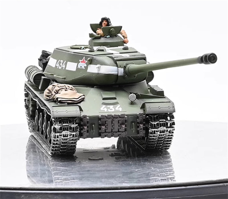 3R Berlin JS2 Heavy Tank Stalin 2  tank w/ 1 tank soldier 1:72 Tank Pre-built Model
