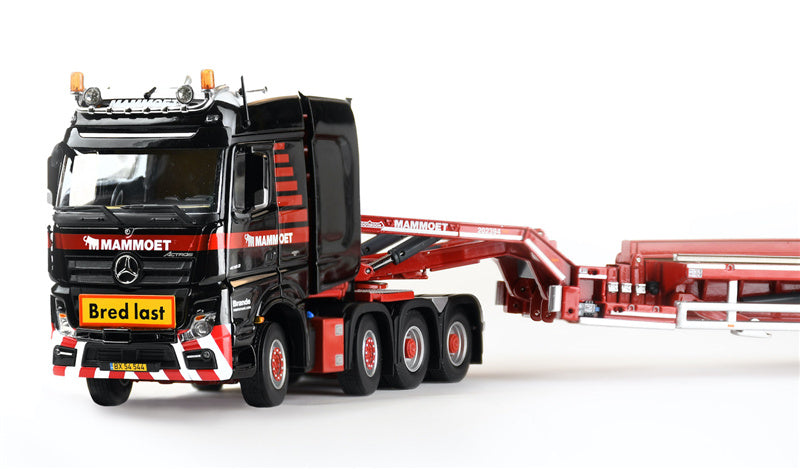 MAMMOET MB ACTROS 8X4 WITH NOOTEBOOM SUPER WING CARRIER 1:50 DIECAST Truck Lorry