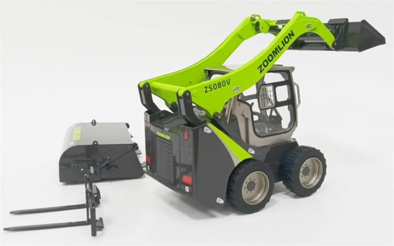 ZOOMLION ZS080V SKID STEER LOADER Forklift 1:20 Truck Pre-built Model