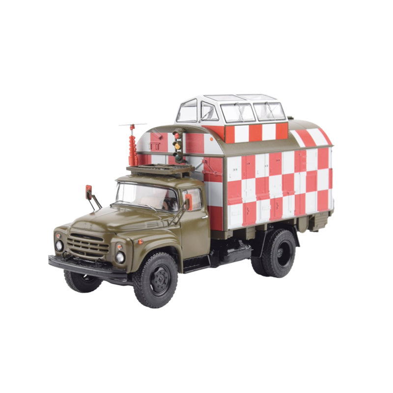 StartScaleModels SKP-11 (ZIL-130) Field Flight Control Center Mobile air traffic control vehicle 1:43 Truck Pre-built Model