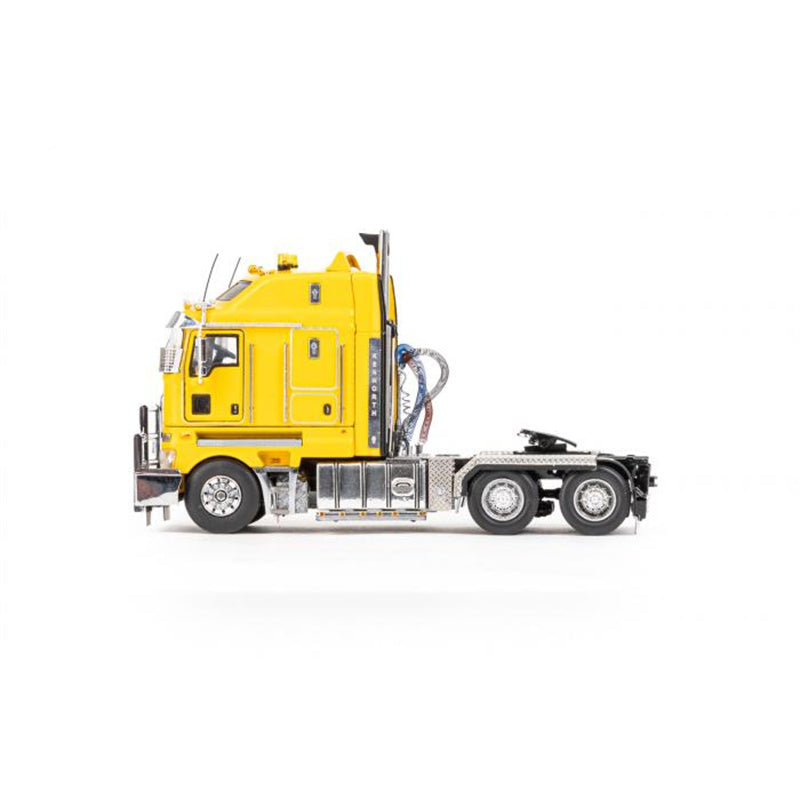 Drake Australian KENWORTH K200 2.8-M FAT CAB CHROME YELLOW 1/50 Truck Pre-built Model