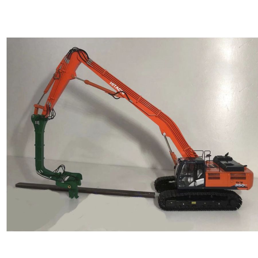 Hitachi  ZAXIS350-6 Piling machine Green 1/50 DIECAST Truck