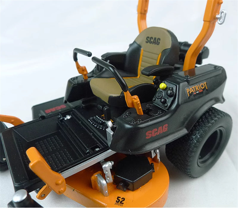 First Gear Scag Patriot 19-01 Garden Lawn mower Tractor Orange red 1:16 Truck Pre-built Model