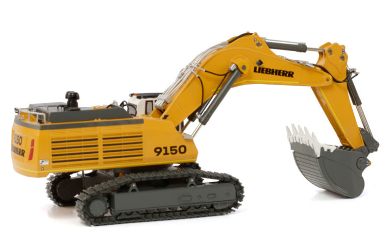 WSI LIEBHERR R9150 YELLOW 2023 Premium Line 1:50 Model