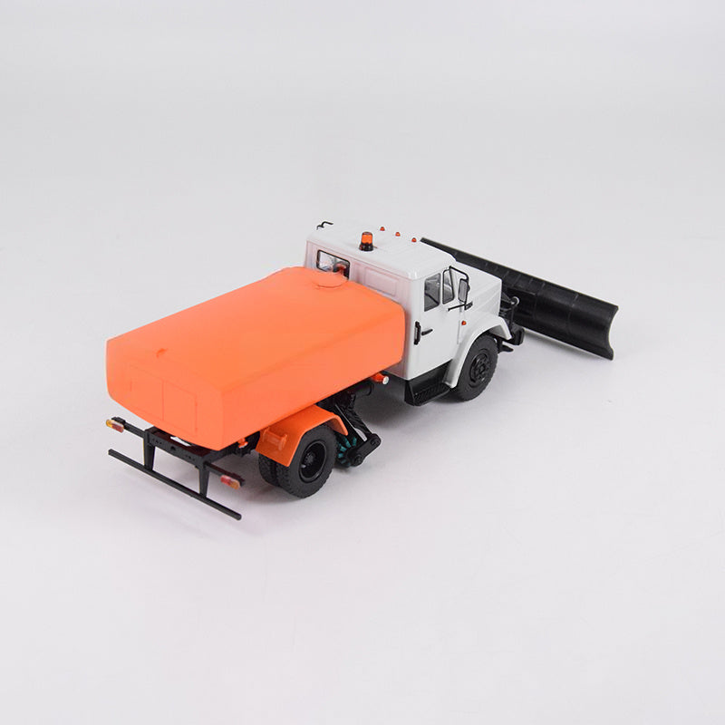 Modimio Soviet Zil KO-829A (4333) snow shoveling sprinkler 1:43 Truck Pre-built Model