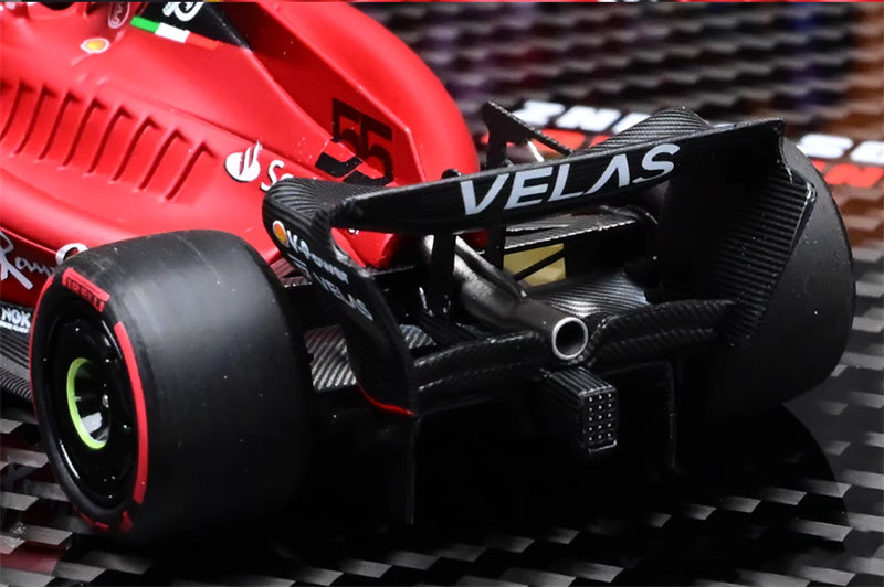 1:43 BBR MODELS 2022 Ferrari F1-75 Bahrain GP CHARLES #16 & 2nd CARLOS #55 LTD view11