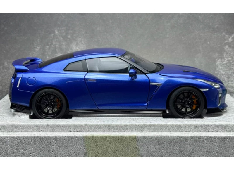 1:18 Nissan GT-R NISMO R35 2022 Wangan Blue MOTORHELIX Track Edition Limited Edition 399PCS ONLY DIECAST Model