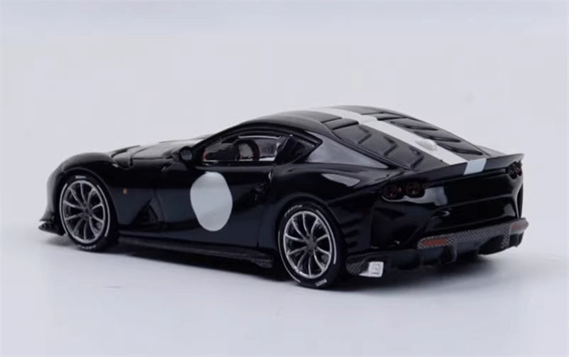 TOC Ferrari FE812C Coupe Sports NERO B/B 1:64 Car Pre-built Model