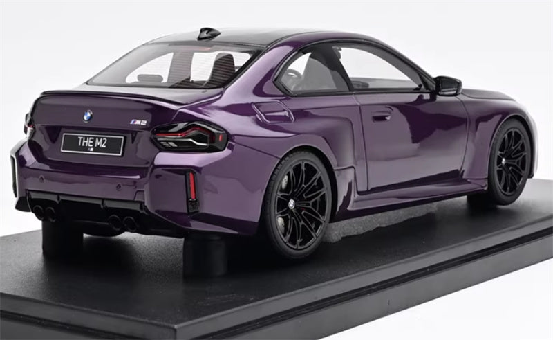 1:18 BMW M2 COUPE 2023 purple  GT SPIRIT Limited Edition Resin Car Model