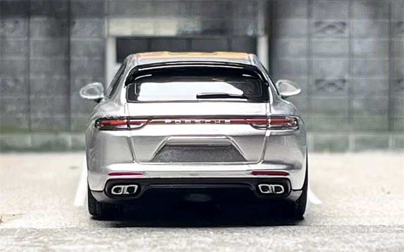 Furuya Porsche Panamera GT Silver Hunting Edition 1:64 car Pre-built Model view6