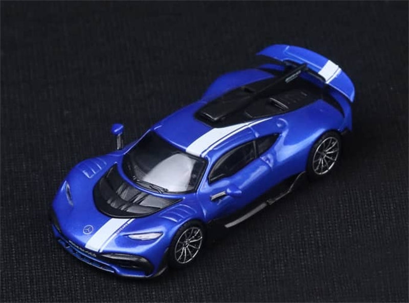 1:64 Mercedes Benz AMG One Limited Edition 999pcs ONLY  Metallic Blue Original Model DIECAST Model