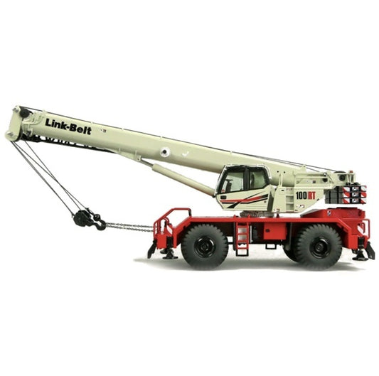 1:50 Link-Belt  100 RT NZG  White Red Diecast Model