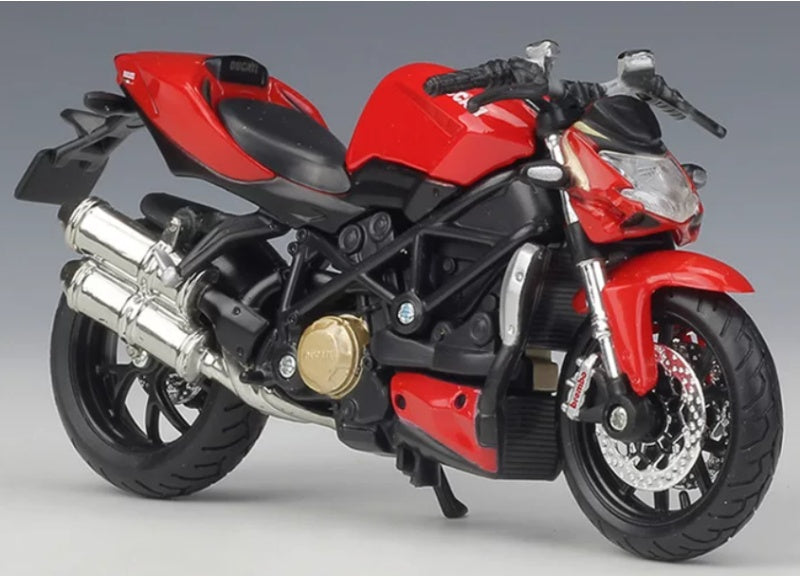 1:18 Ducati Mod.Streetfighter S  Red  Maisto  Diecast Motorcycle Model