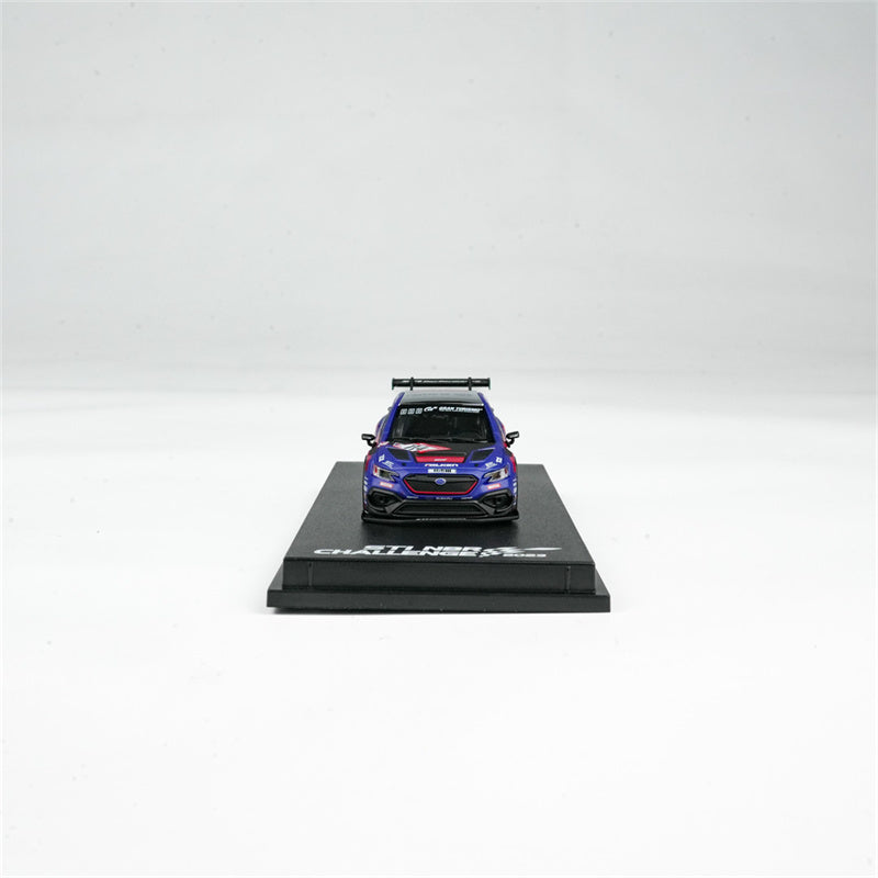 1:64 Subaru WRX STI NBR Challenge #114 2023 Blue KYOSHO Limited Edition 1008PCS ONLY DIECAST Model