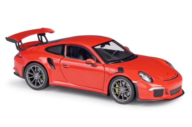1:24 Porsche 911 GT3 RS COUPE  Orange  WELLY  DIECAST Car Model