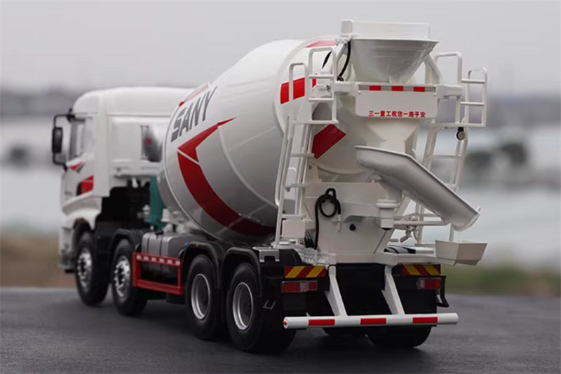 1:24 8x4 Concrete Mixer Truck SANY DIECAST Model