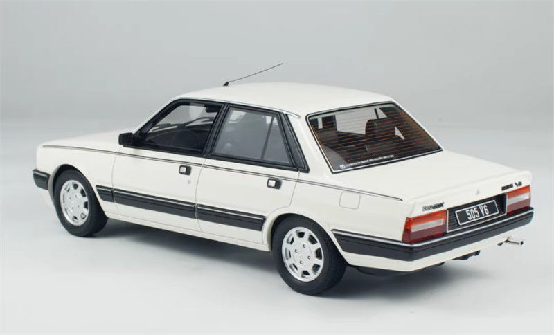 1:18 PEUGEOT 505 V6 BLANC MEIJE 1989 White  OTTO Limited Edition 999PCS ONLY Resin Car Model