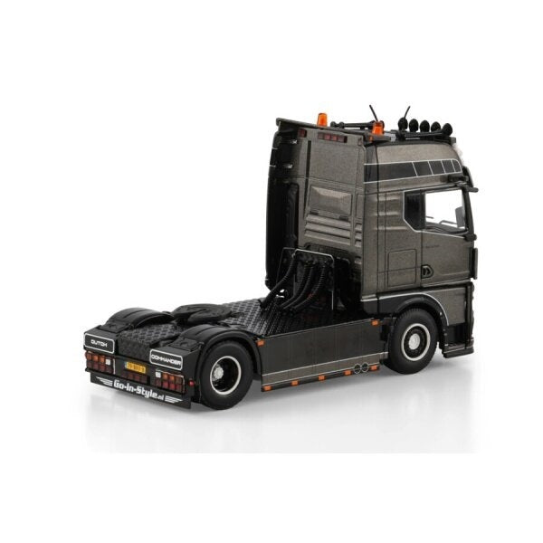 1:50 MAN Dutch Commander TGX GX 4X2 WSI Black DIECAST Model