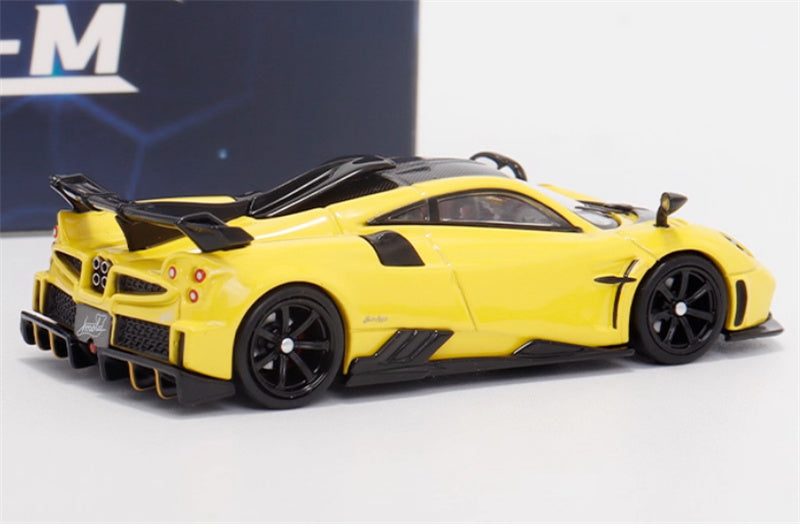 XF MODEL Pagani Imola supercar Yellow 1:64 Car Pre-built Model view4