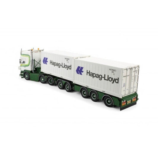 1:50 SCANIA Hapag-Lloyd R500 2x20FT TEKNO   DIECAST Model