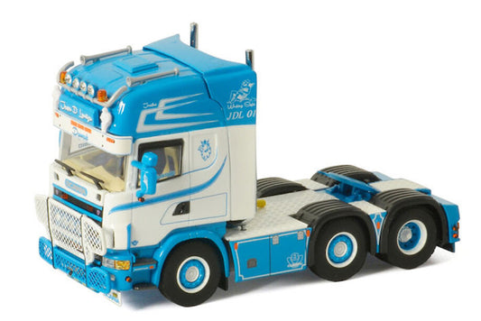 WSI SCANIA R4 TOPLINE 6X2 TWINSTEER JESPER D. LAURITZEN 1:50 Truck Pre-built Model