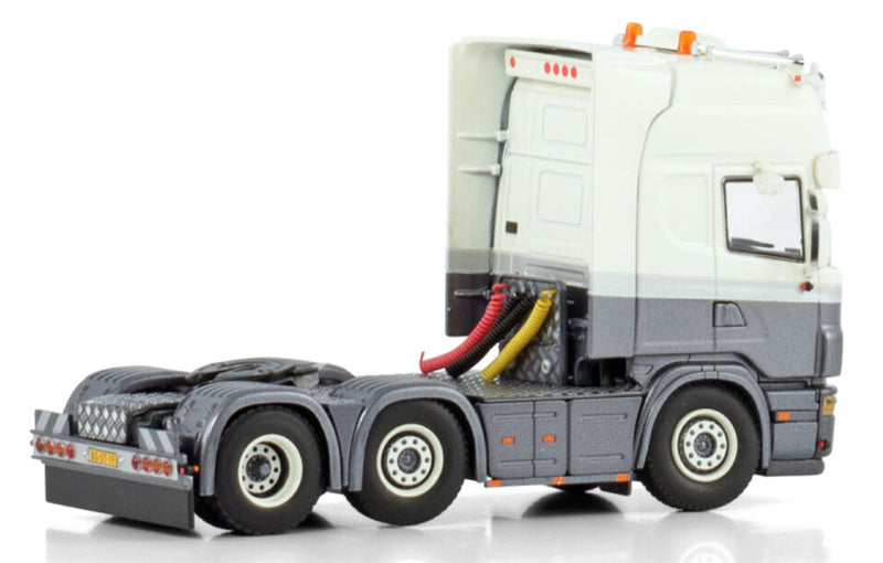 WSI SCANIA 4 SERIES TOPLINE 6X2 TWIN STEER De Lindenborg 1:50 Truck Pre-built Model