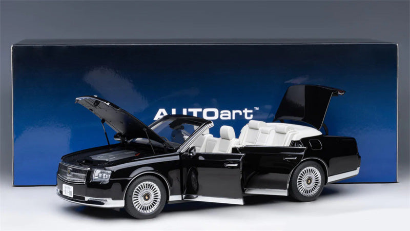 AUTOART Toyota Century Convertible Version Black 1/18 DIECAST car