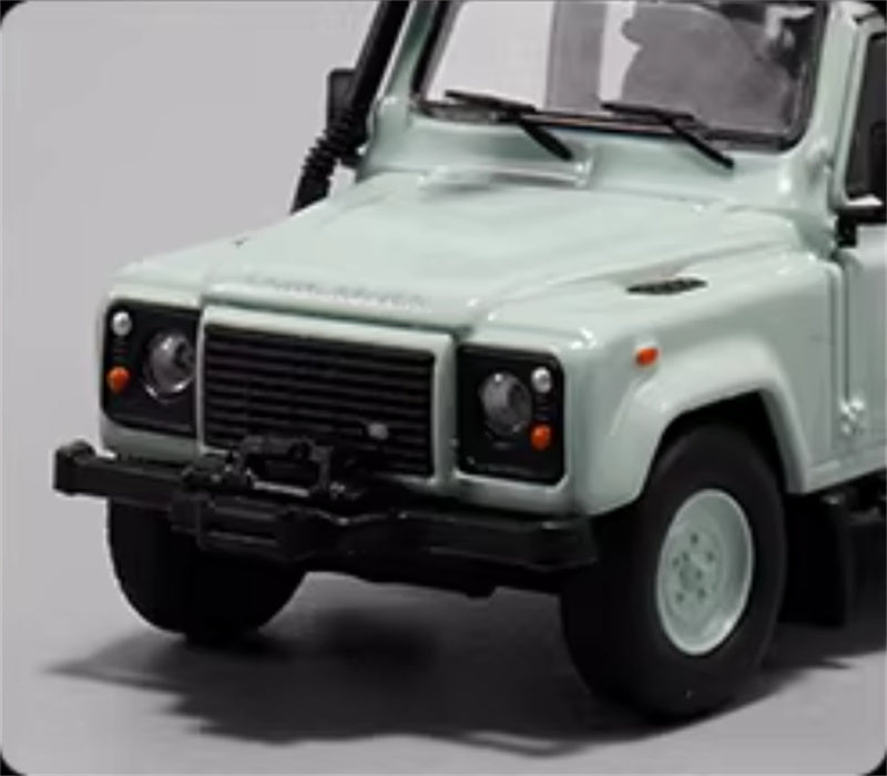 Master Land Rover Defender 110 Green with accessories 1:64 Car Pre-built Airliner Model Display view5