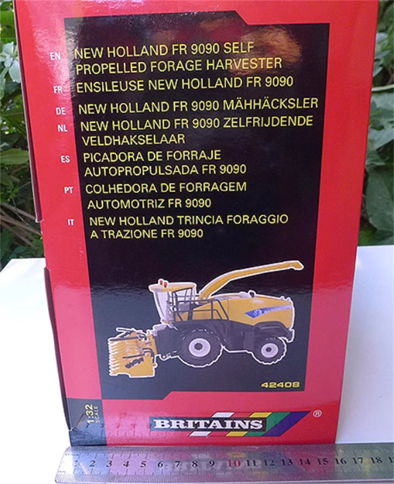 ERTL New Holland FR 9090 Self Propelled Forage Harvester Yellow 1:32 Truck Pre-built Model