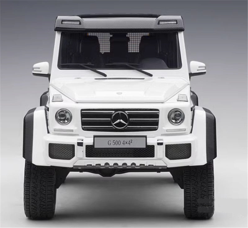 Autoart Mercedes Benz G500 4×4² White 1/18 DIECAST CAR