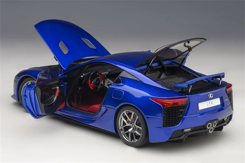 AUTOART LEXUS LFA Car blue 1:18 DIECAST car