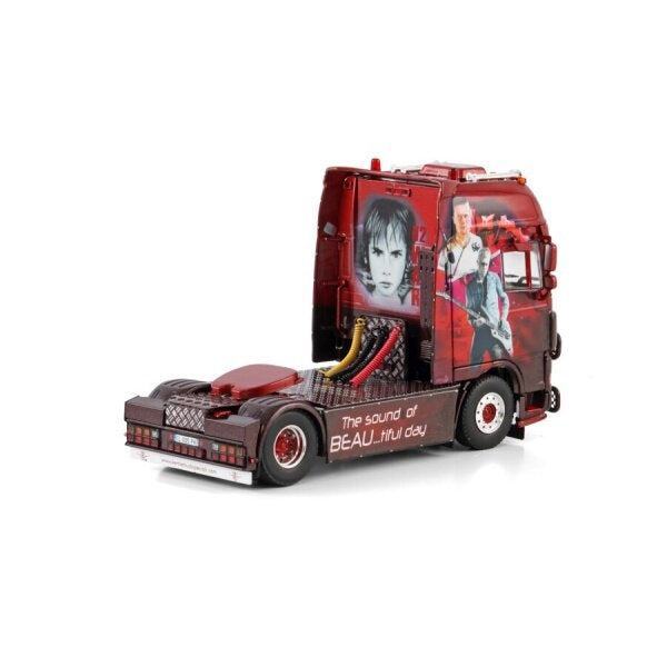 1:50 DAF BEAU XF105 4X2 WSI  Red DIECAST Model