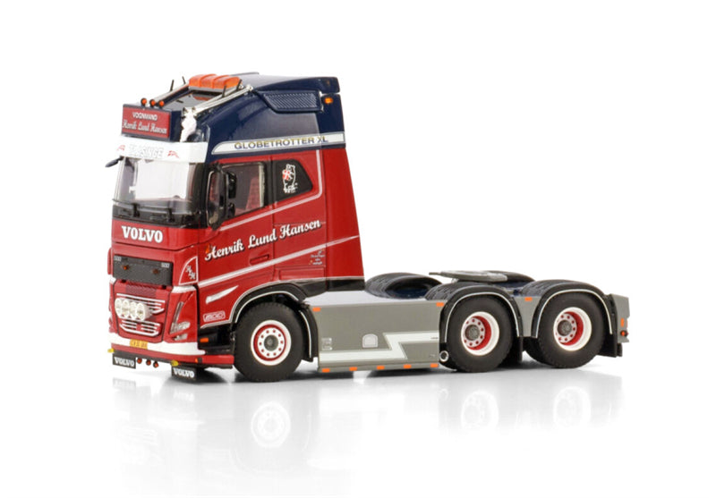 WSI VOLVO FH5 GLOBETROTTER XL 6X2 TAG AXLE Henrik Lund Hansen 1:50 Truck Pre-built Model