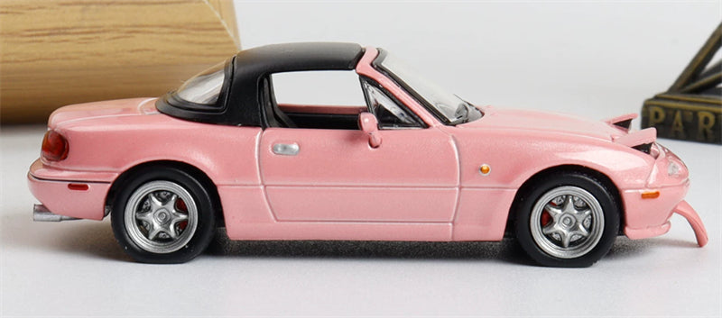 1:64 Mazda MX-5 Pink ATS DIECAST Civil Car Model
