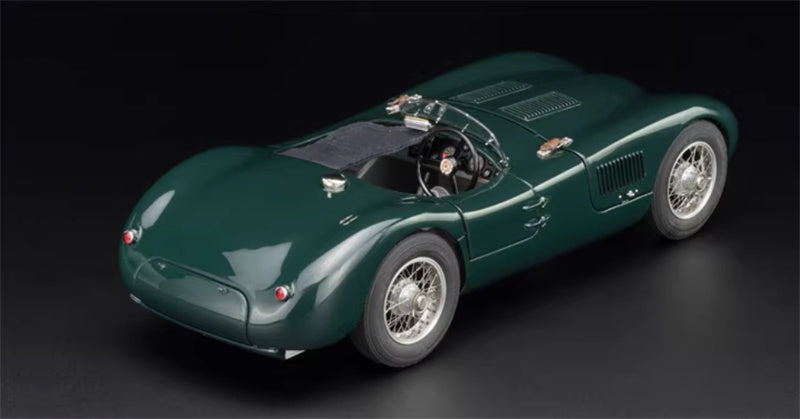 CMC Jaguar C-Type 1952 Classic Car UK Green 1:18 DIECAST Car