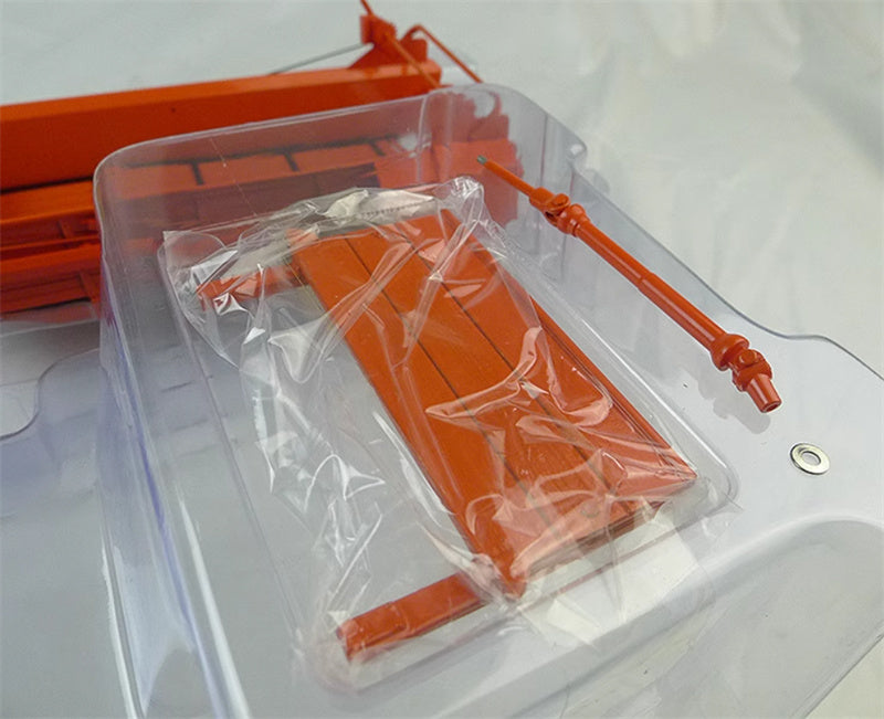 SpecCast Orange Spectacular 2022 Allis-Chalmers 281 Spreader 1:16 Truck Accessories Pre-built Model