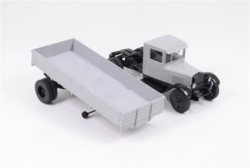StartScaleModels ZIS-10 SOVIET TRUCK WITH TRAILER 1:43 Truck Pre-built Model