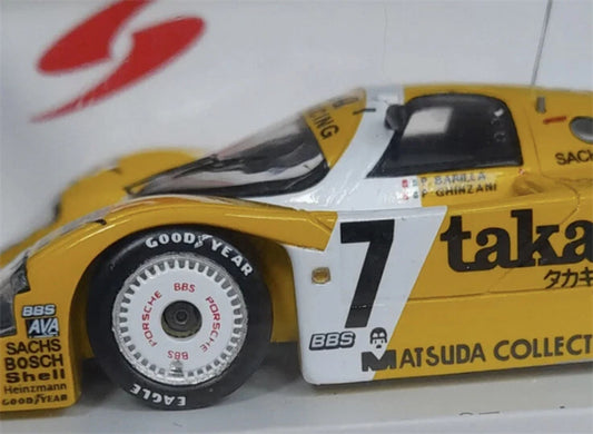 Spark Porsche 956 #7 winner 1000 kms Fuji 1986 1:43 Car Pre-built Model view2