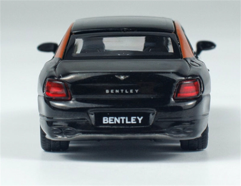 MINIGT Bentley Flying Spur Orange Flame/Onyx color box packaging 1:64 Car Pre-built Model view6