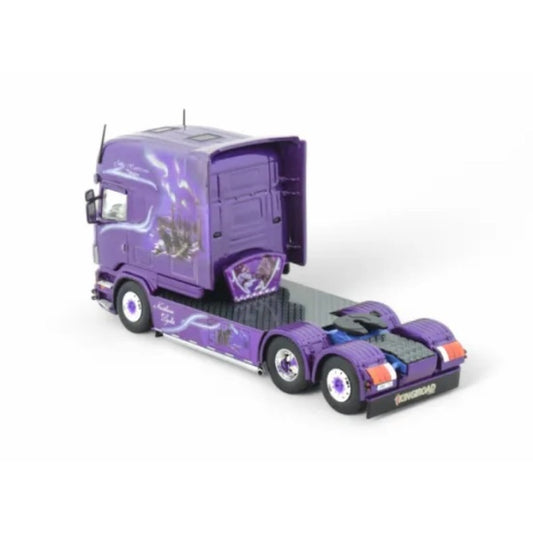 1:50 SCANIA  R series 6x4 TEKNO  Purple DIECAST Model
