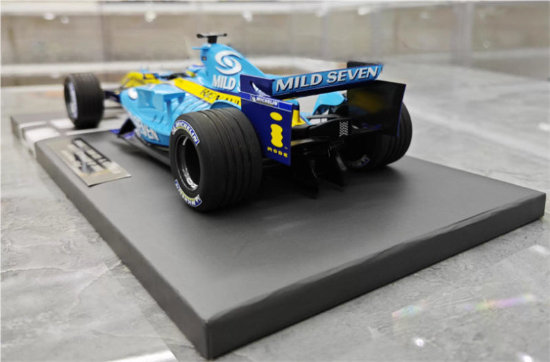 MINICHAMPS Renault R25 Fisichella Winner Australian GP 2005 #6 Limited Edition 102PCS ONLY Telefonica elf Hanjin Michelin Mild Seven 1:18 Car Pre-built Model view5