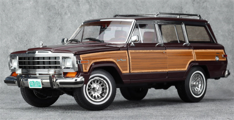 DD Model Jeep Wagoneer Metallic red Limited Edition 999PCS ONLY 1:18 Car Pre-built Model view1