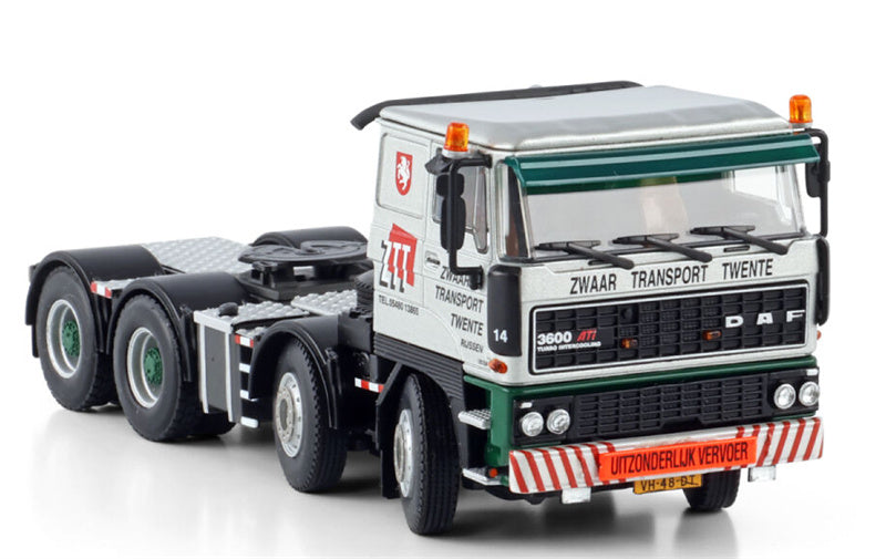 WSI DAF 3600 8X4 Zwaar Transport Twente 1:50 Truck Pre-built Model