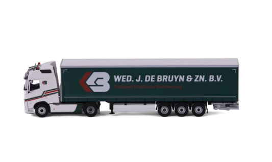CAVALLINO VOLVO container truck WED.J.DE BRUYN ZN 1:50 Truck Pre-built Model
