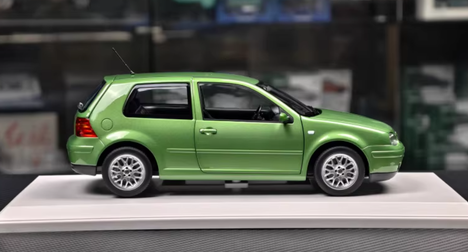 1:18 Volkswagen Golf GTI 1998 Green  NOREV 4th generation DIECAST car Model