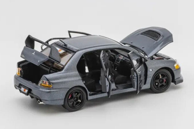 1:43 Mitsubishi Lancer Evolution IX EVO9 Rallyart GATHERJOY Diecast Model Grey